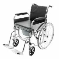 Кресло-коляска Barry W5 с санитарным оснащением, ширина сиденья 45 см
