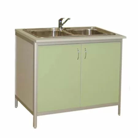 Стол лабораторный с мойкой МК-Л-05