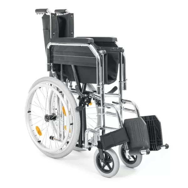 Кресло-коляска МЕТ TRANSIT 150 для узких проходов, ширина сиденья 48 см, колеса пневматические