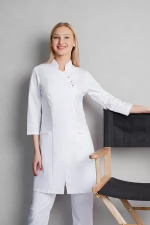 Блуза медицинская женская "Доктор Стиль" Восток (рукав 3/4)
