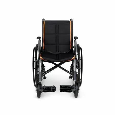 Кресло-коляска для инвалидов Армед 5000 ширина сидения 43см с регулировкой высоты сиденья и подлокотников, быстросъемными колесами и антиопрокидывателями