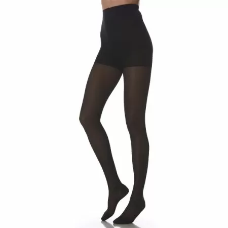 Колготки компрессионные Ergoforma 121 2 класс компрессии полупрозрачные черные 
