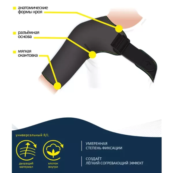 Бандаж на плечевой сустав Talus ПС-707