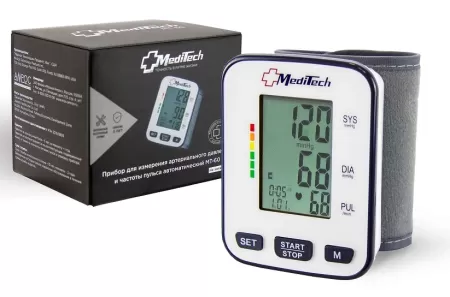 Тонометр автоматический на запястье MEDITECH МТ-60