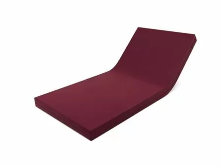 Матрац универсальный ЭсДжиМедикал НПВ 5251 (2000x850x80) бордовый