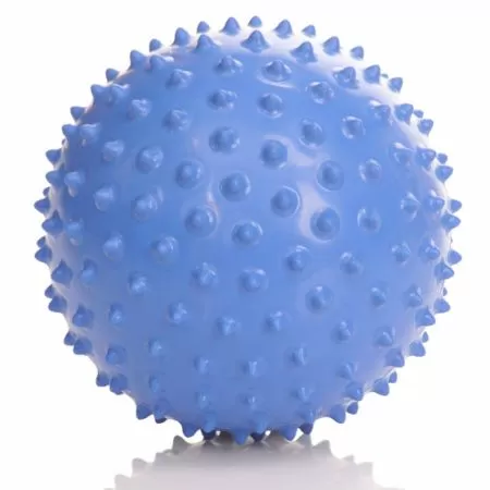 М-130 Мяч для занятий лечебной физкультурой (массажный, 30 см, голубой)