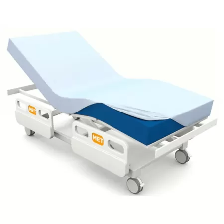 Простыня натяжная МЕТ, артикул 17121, из гладкокрашеной бязи, с эластичной лентой, размер 2000х900х80 мм