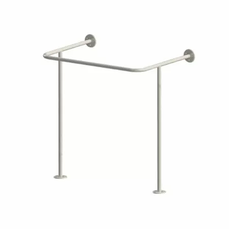 Поручень для инвалидов для раковины верхний с доп. опорой на пол ПР-05.01.800.595.847