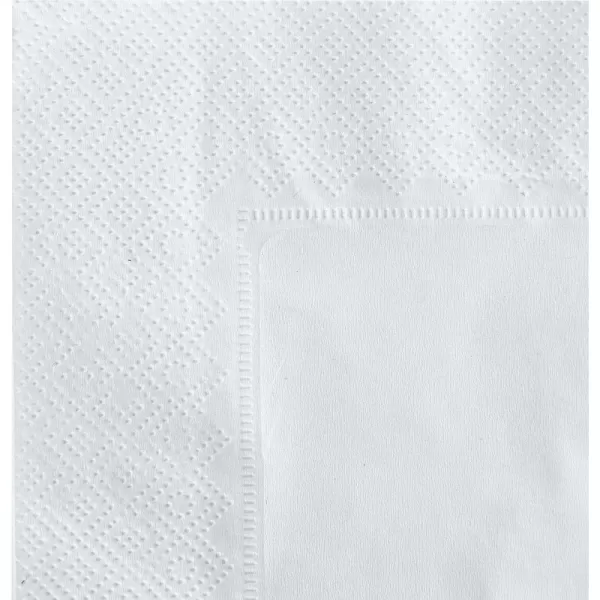 Салфетки бумажные Luscan 2-слойные 33x33 см белые (200 листов в пачке)