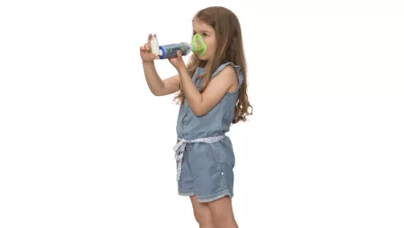 Спейсер Pari Vortex тип 051 с маской Лягушонок (для детей старше 2 лет)