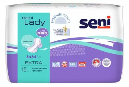 Прокладки урологические Сени Леди Экстра №15