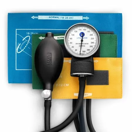 Тонометр механический на плечо Little Doctor LD-80 с 3 детскими манжетами без стетоскопа