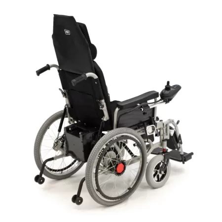 Кресло-коляска с электроприводом MET COMFORT 21 NEW, артикул 21158, ширина сиденья 45 см, колеса пневматические