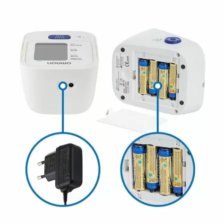 Тонометр автоматический на плечо OMRON M2 Eco с манжетой 22-32 см и адаптером (HEM-7126-ARU)