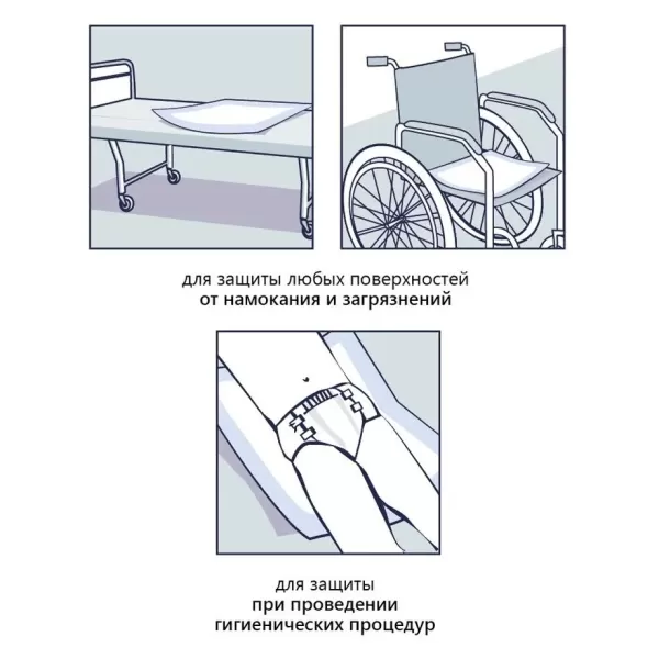 Пеленки Seni Soft 90x60, 1 штука