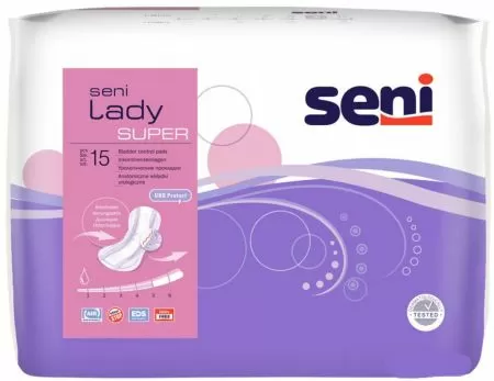 Прокладки урологические Сени Леди Супер №15