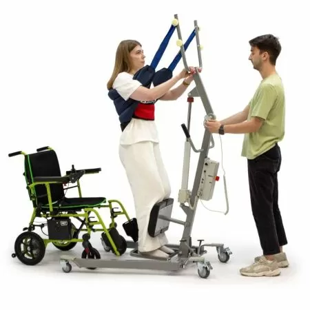 Подъемник-вертикализатор с электроприводом MET LU-270, подвес-гамак в комплекте