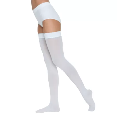 Чулки компрессионные Ergoforma EU 257 унисекс 1 класс компрессии антиэмболические для операции белые 