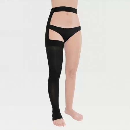 Моночулок IDEALISTA ID-330 2 класс компрессии с открытым носком цвет черный 