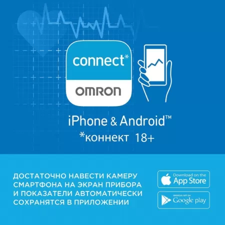 Тонометр автоматический на запястье Omron RS7 Intelli IT (HEM-6232T-RU)