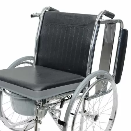 Кресло-коляска Barry W5 с санитарным оснащением, ширина сиденья 45 см