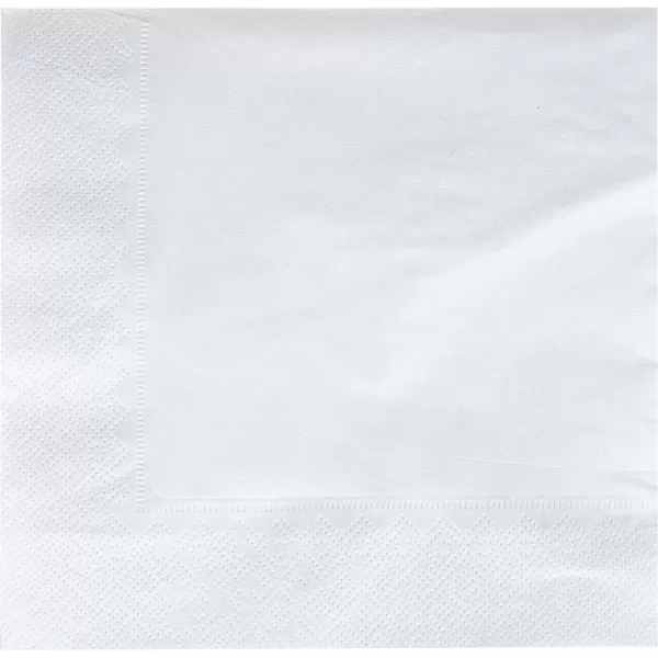 Салфетки бумажные Luscan 2-слойные 33x33 см белые (200 листов в пачке)