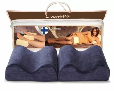 Подушка ортопедическая для ног Luomma Lum F-507, с эффектом памяти