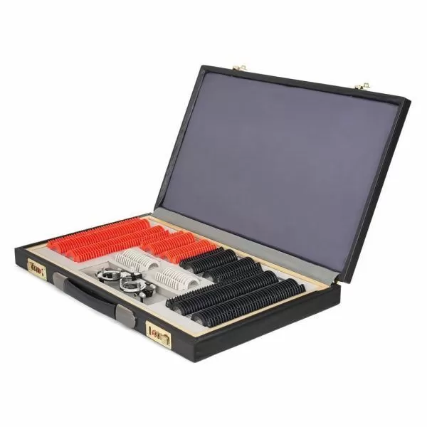 Набор на 266 пробных очковых линз Армед в пластиковой обойме с оправой без поверки