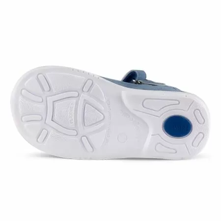 Сандалии ортопедические детские TWIKI TW-138-48 кожаные с открытым носом цвет синий 