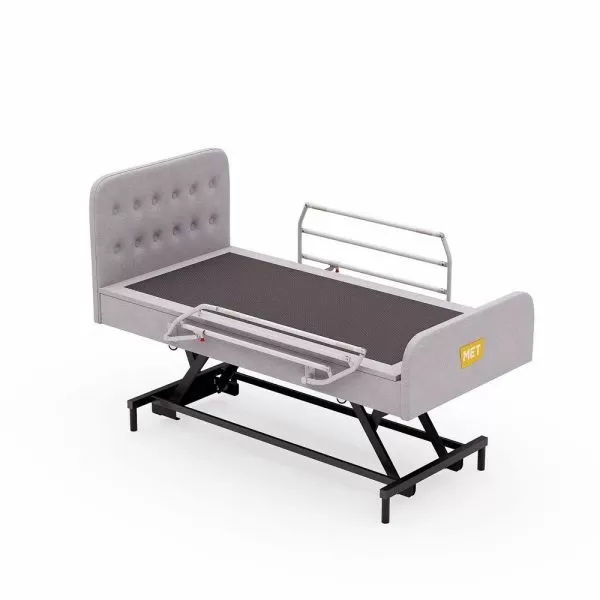 Кровать электрическая MET JANIN, кардиокресло, регулировка высоты, ночная подсветка, нагрузка до 220 кг
