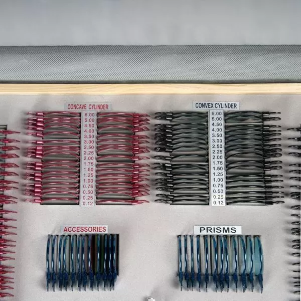 Набор на 232 пробных очковых линз Армед в металлической обойме с оправой без поверки