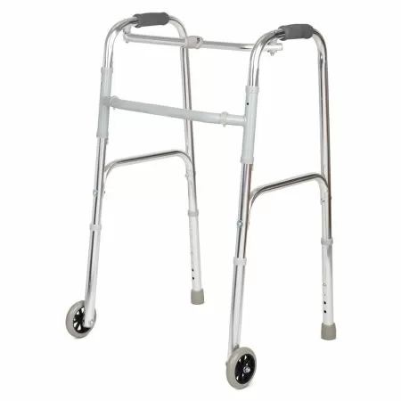 Ходунки одноуровневые двухколесные Армед KR912L шагающие с повышенной грузоподъемностью до 120 кг