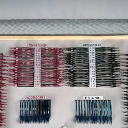 Набор на 232 пробных очковых линз Армед в металлической обойме с оправой с поверкой 