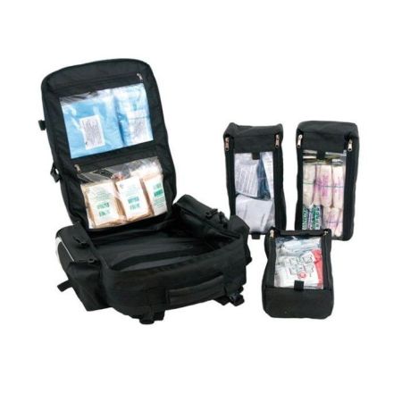 Укладка для оказания первой помощи для оснащения пожарных автомобилей по приказу 209н МЕДПЛАНТ в рюкзаке универсальном РМУ-02, артикул 1683