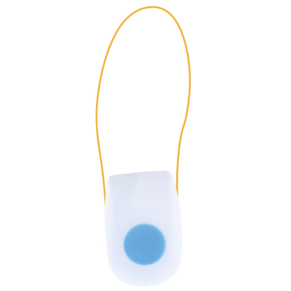 Подпяточники ортопедические Тривес СТ-41 силиконовые с бортиками, пара  