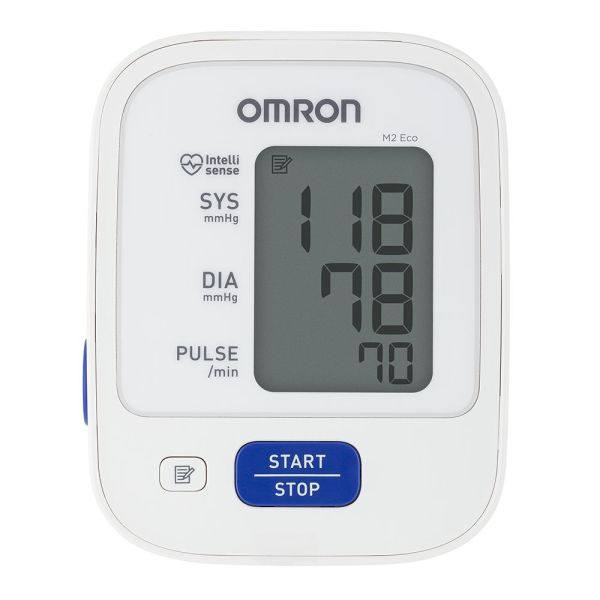 Тонометр автоматический на плечо OMRON M2 Eco с манжетой 22-32 см и адаптером (HEM-7126-ARU)