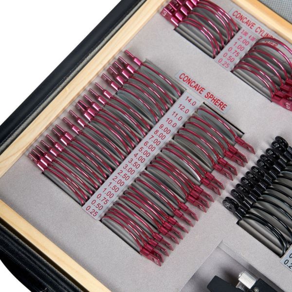 Набор на 103 пробных очковых линз Армед в металлической обойме с оправой без поверки